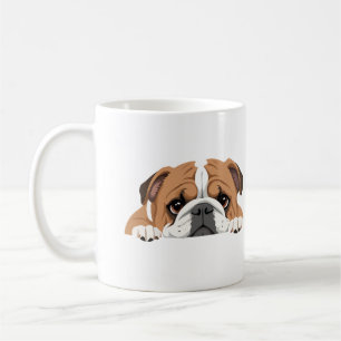Englischer Bulldog Pinking Niedlich Adorable Funny Kaffeetasse