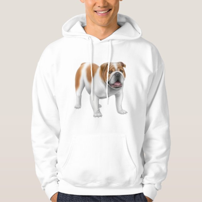Englischer BulldoggeHoodie Hoodie (Vorderseite)