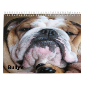 englischer Bulldoggenkalender Kalender