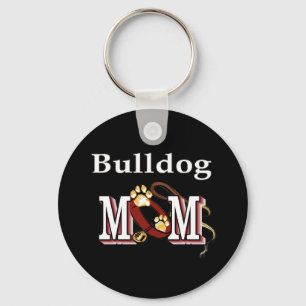 Englischer Bulldoggenmamma Schlüsselanhänger