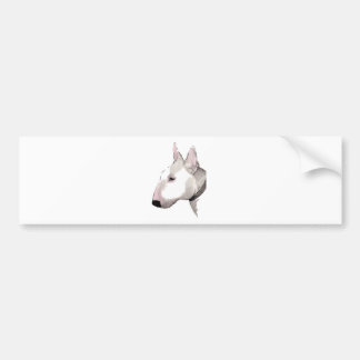 Englischer Bullterrier Autoaufkleber