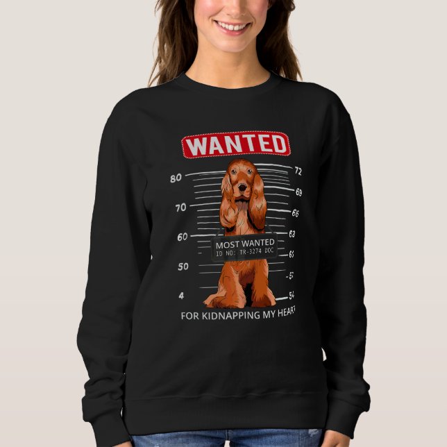 Englischer Cocker Spaniel Hund  10 Sweatshirt (Vorderseite)