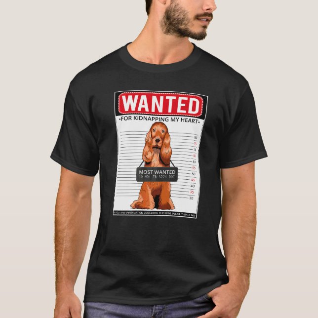 Englischer Cocker Spaniel Hund 25 T-Shirt (Vorderseite)