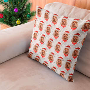 Englischer Cocker Spaniel Hund Christmas Kissen