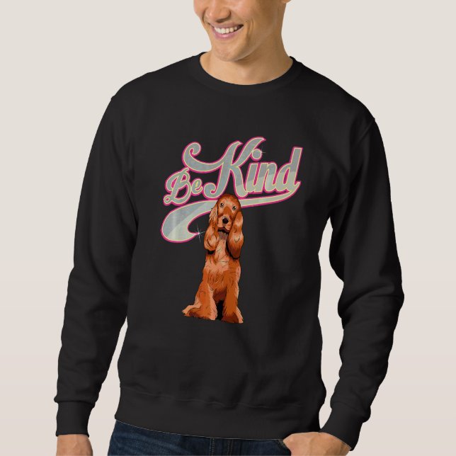 Englischer Cocker Spaniel Hund Rasse  29 Sweatshirt (Vorderseite)