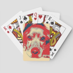 Englischer Cocker spaniel, Hund, Welpe Spielkarten