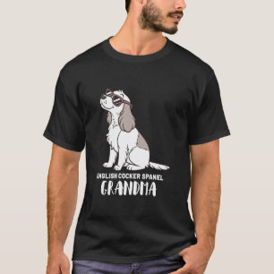 Englischer Cocker Spaniel Hundebesitzer Oma T-Shirt