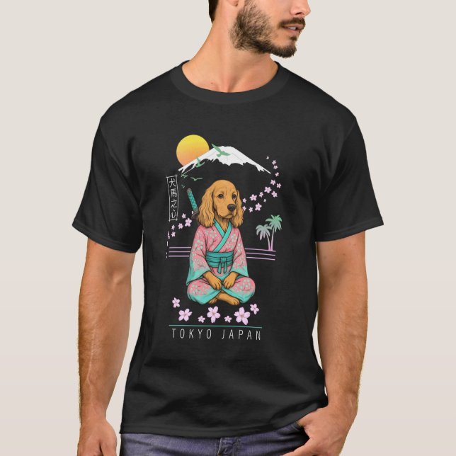 Englischer Cocker Spaniel T-Shirt (Vorderseite)
