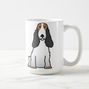 Englischer Cockerspaniel-HundeCartoon Tasse