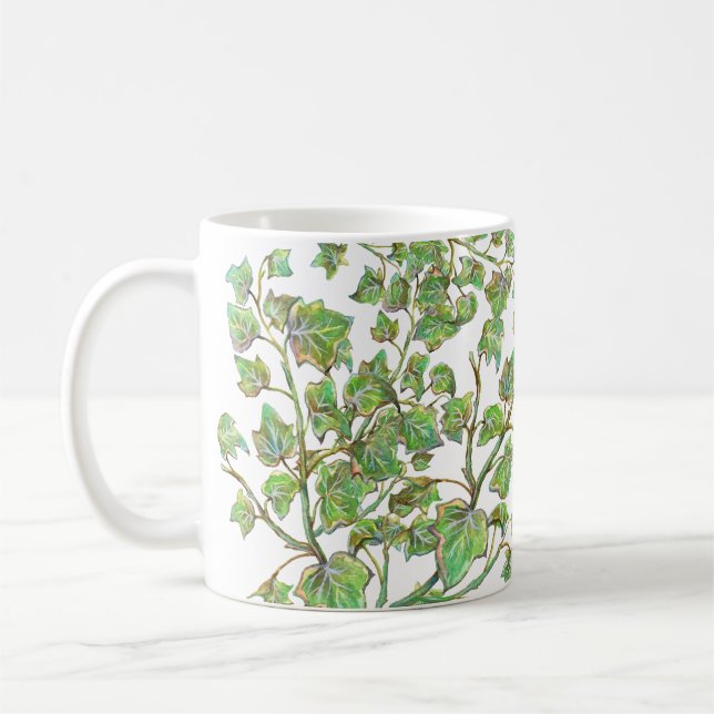 Englischer Efeu Kaffeetasse (Links)