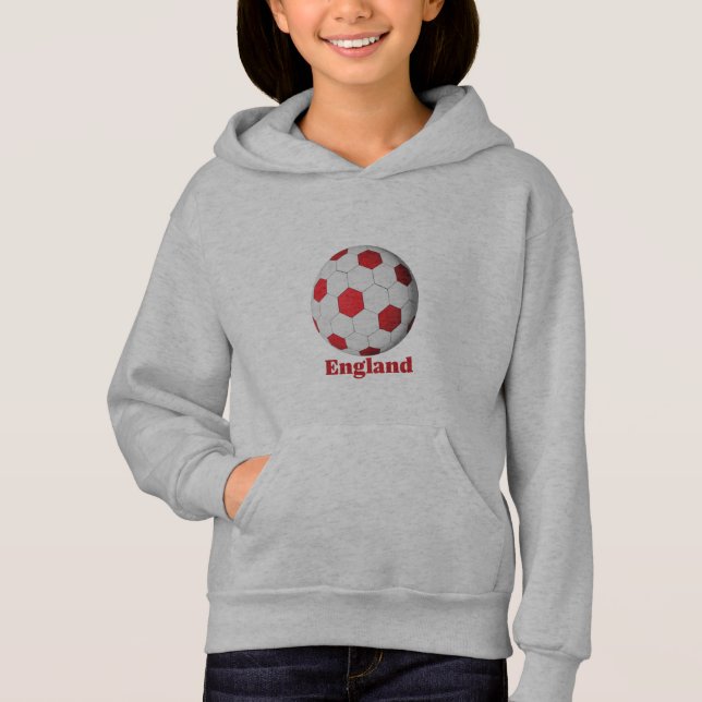 Englischer Fußball Hoodie (Vorderseite)