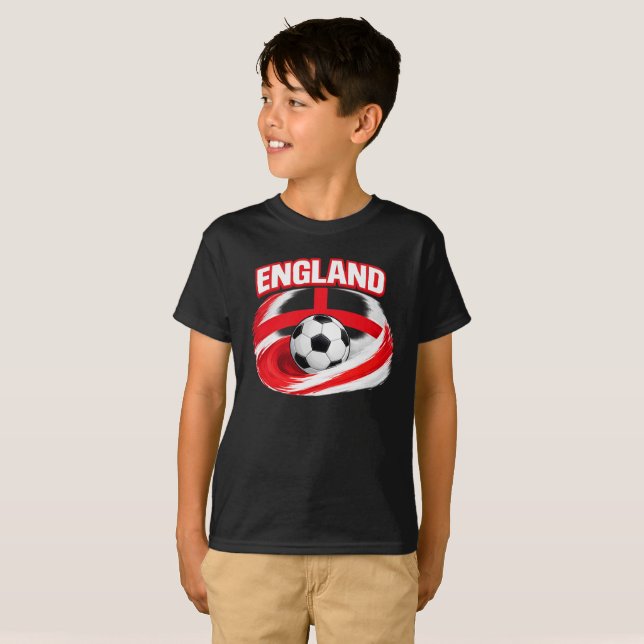 Englischer Fußballstolz T-Shirt (Vorne ganz)