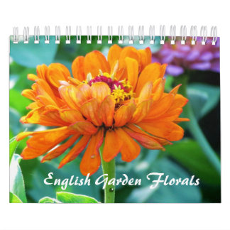 Englischer Garten Florals 2014 Kalender