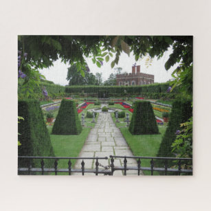 Englischer Garten im Hampton Court-Palast Puzzle