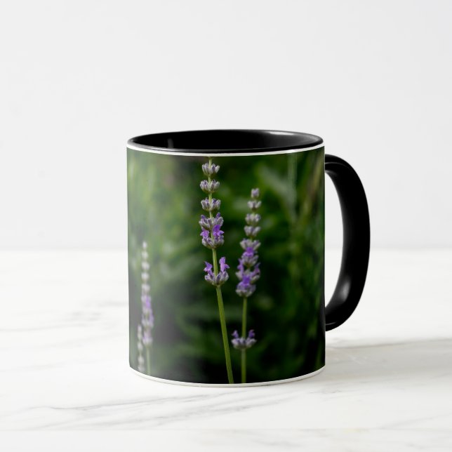 Englischer Lavendel Tasse (VorderseiteRechts)