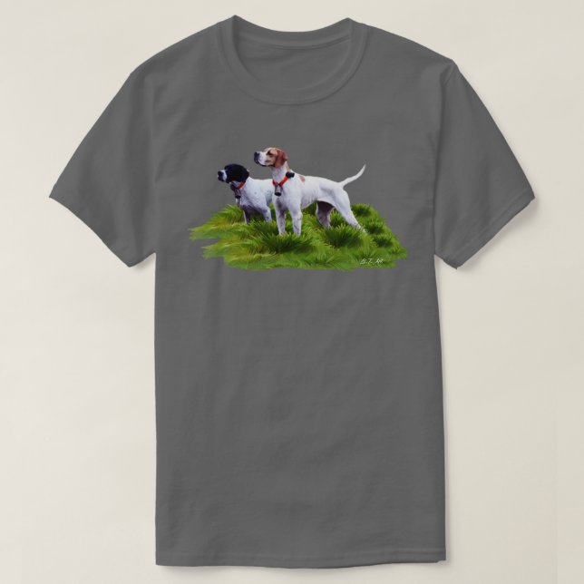Englischer Pointer 2 T-Shirt (Design vorne)