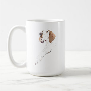 Englischer Pointer Becher – Hundemama Kaffeetasse