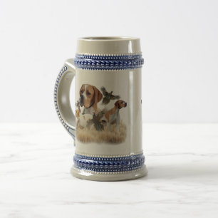 Englischer Pointer Bierglas
