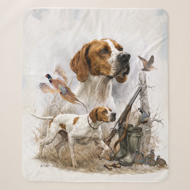Englischer Pointer   Sherpadecke (Vorderseite)