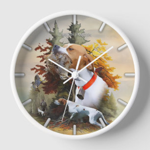 Englischer Pointer Uhr