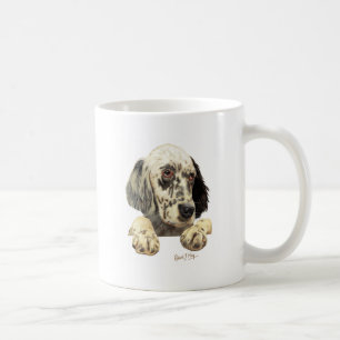 Englischer Setzer Kaffeetasse