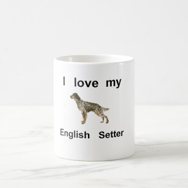 Englischer Setzer-Tasse Tasse (Mittel)