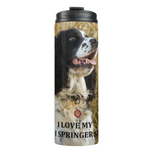 englischer Spaniel Bwlove w pic Thermosbecher
