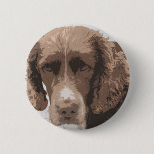 Englischer Springer Button