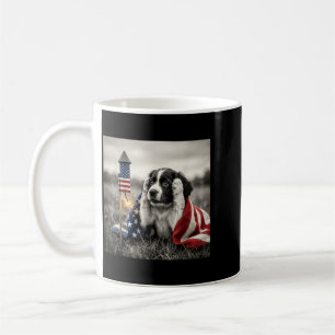 Englischer Springer Spaniel Amerikanische Flagge 2 Kaffeetasse