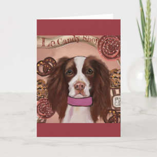 Englischer Springer Spaniel Dankeskarte