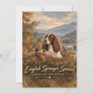 Englischer Springer Spaniel Einladung