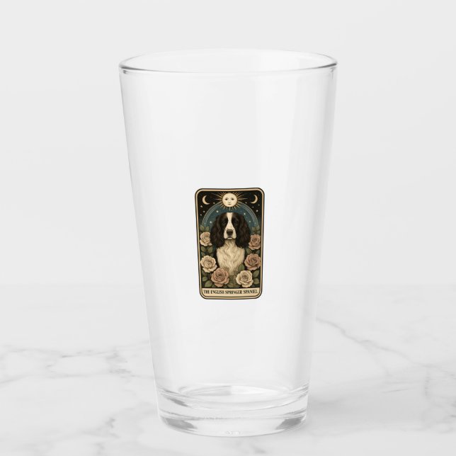 Englischer Springer Spaniel Glas (Vorderseite)