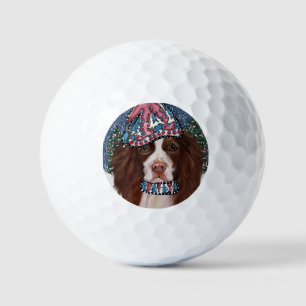 ENGLISCHER SPRINGER SPANIEL GOLFBALL