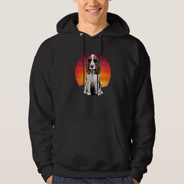 Englischer Springer Spaniel Hund  1 Hoodie (Vorderseite)