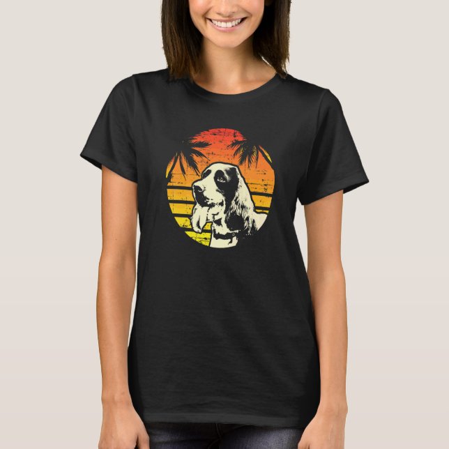 Englischer Springer Spaniel Hund  2 T-Shirt (Vorderseite)