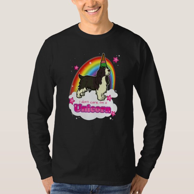 Englischer Springer Spaniel Hund  3 T-Shirt (Vorderseite)