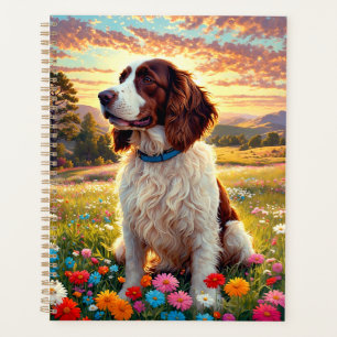 Englischer Springer Spaniel Hund Planer