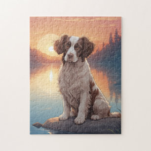 Englischer Springer Spaniel Hund Puzzle