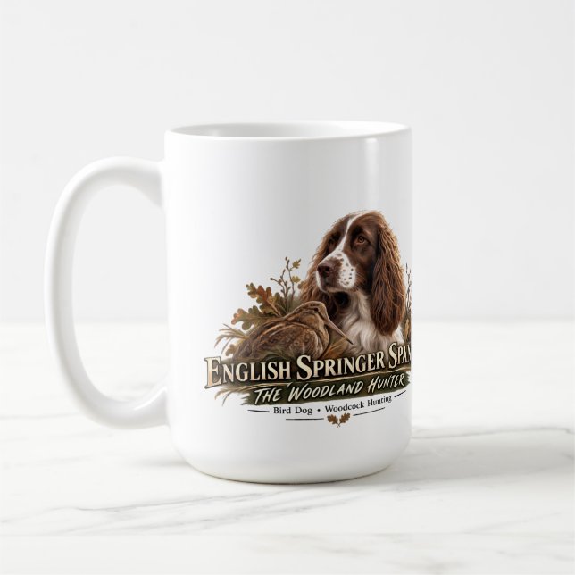 Englischer Springer Spaniel  Kaffeetasse (Links)