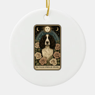 Englischer Springer Spaniel Keramik Ornament