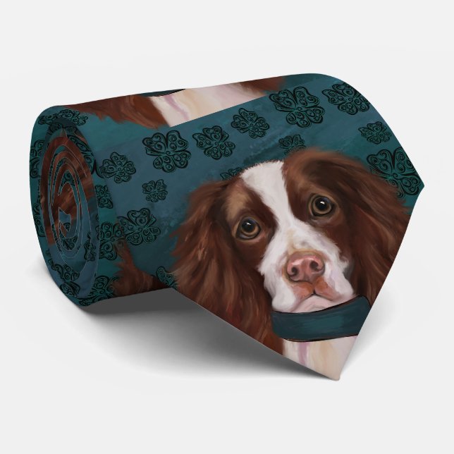 Englischer Springer Spaniel       Krawatte (Gerollt)