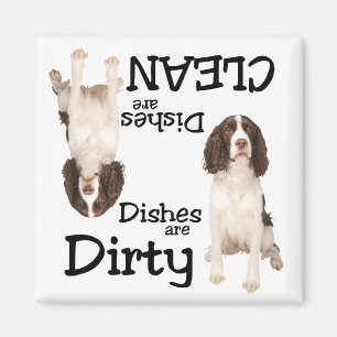 Englischer Springer Spaniel Liebhaber Geschirrspü Magnet