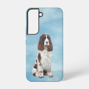 Englischer Springer Spaniel Malerei Originale Hund Samsung Galaxy Hülle