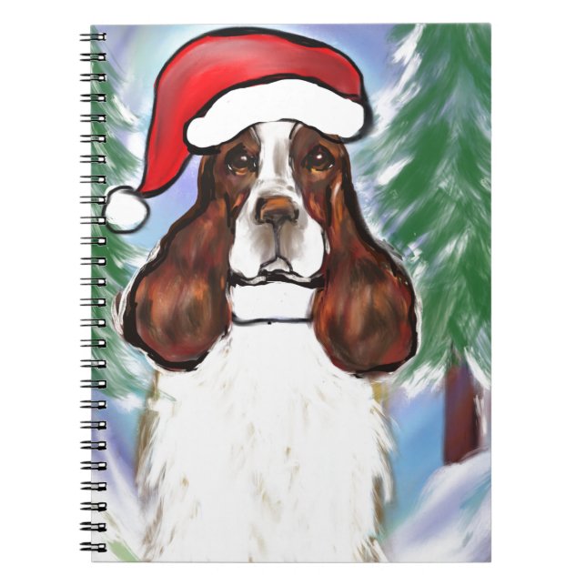 Englischer Springer Spaniel Notizblock (Vorderseite)