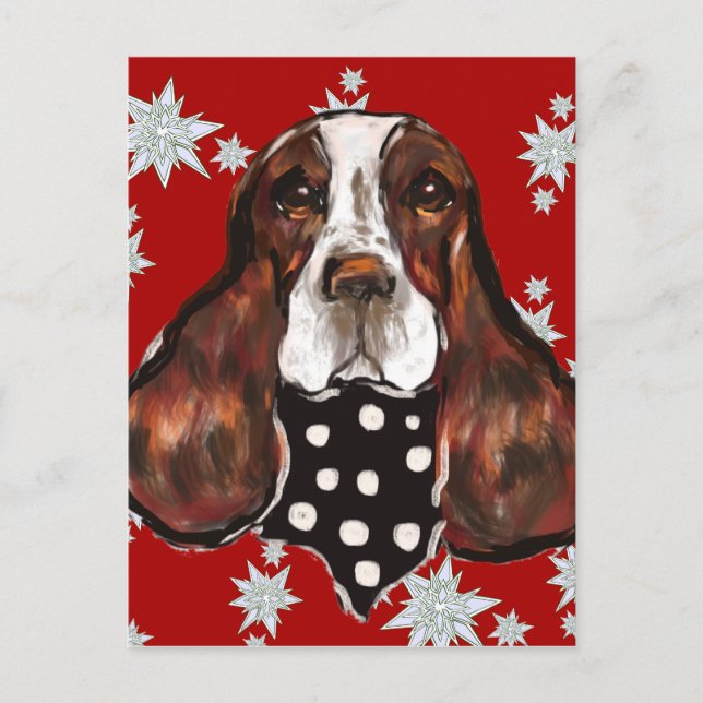 ENGLISCHER SPRINGER SPANIEL POSTKARTE (Vorderseite)