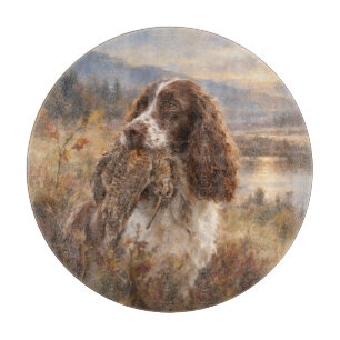 Englischer Springer Spaniel Schneidebrett