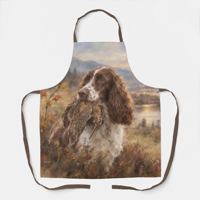 Englischer Springer Spaniel  Schürze (Vorderseite)