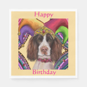 ENGLISCHER SPRINGER SPANIEL  SERVIETTE