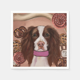 Englischer Springer Spaniel Serviette