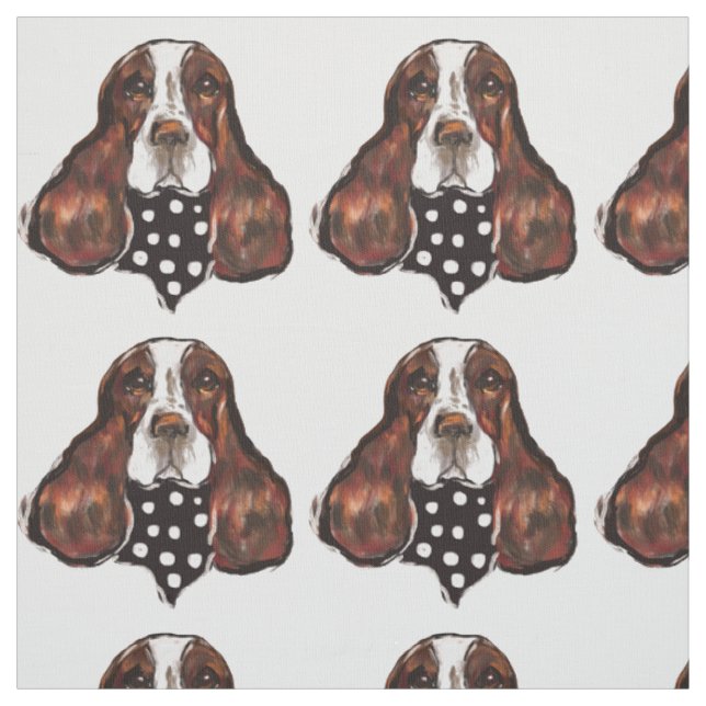 Englischer Springer Spaniel Stoff (Muster)